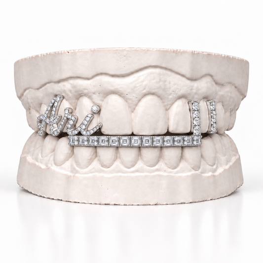 07 Ari Custom Asscher Cut Grillz
