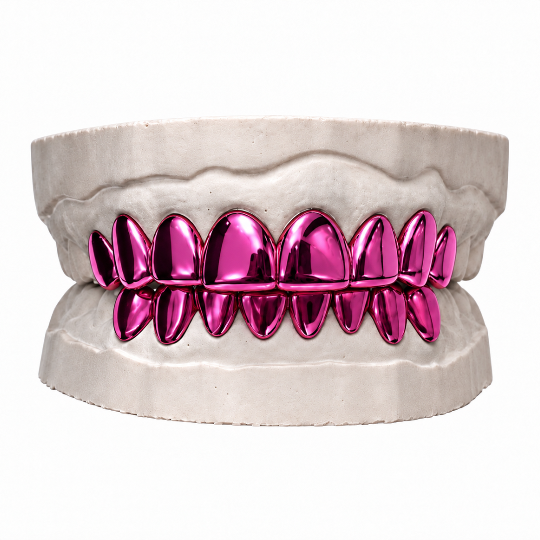 04 Pink Grillz