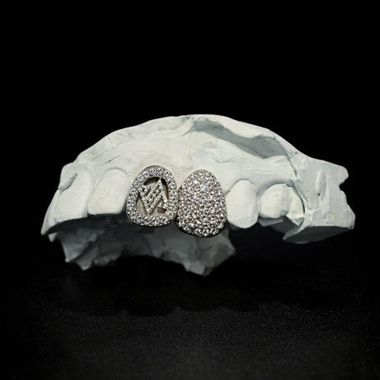 2 Teeth Custom Logo Bussdown