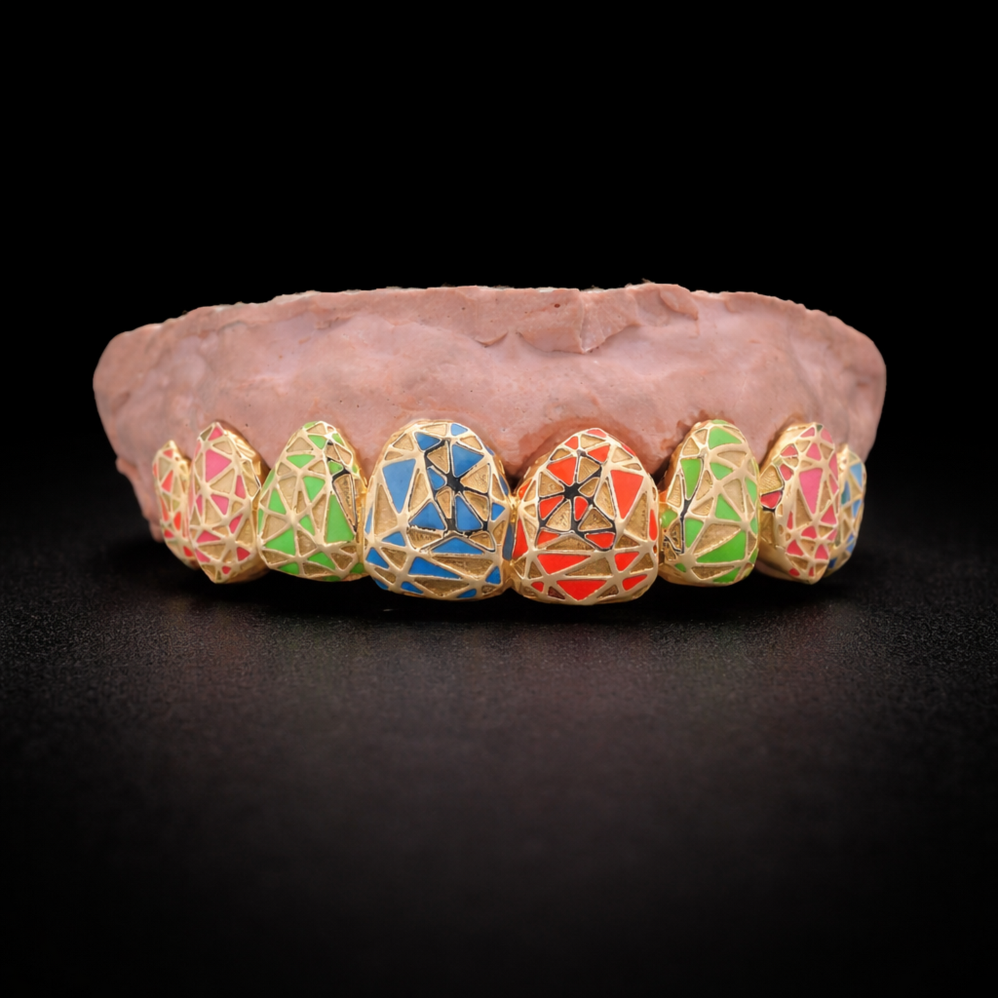 Stained Glass Mosaic Grillz